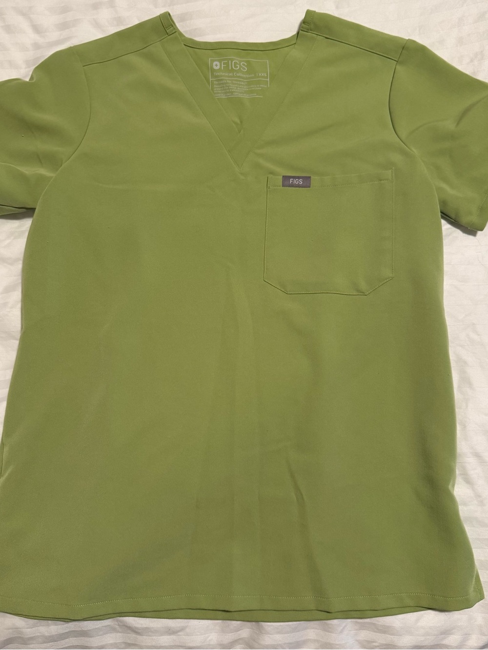 FIGS Matcha Catarina Scrub Top
